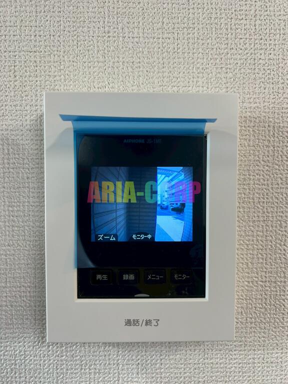 セキュリティ　録画機能付きTVモニターホン付◎