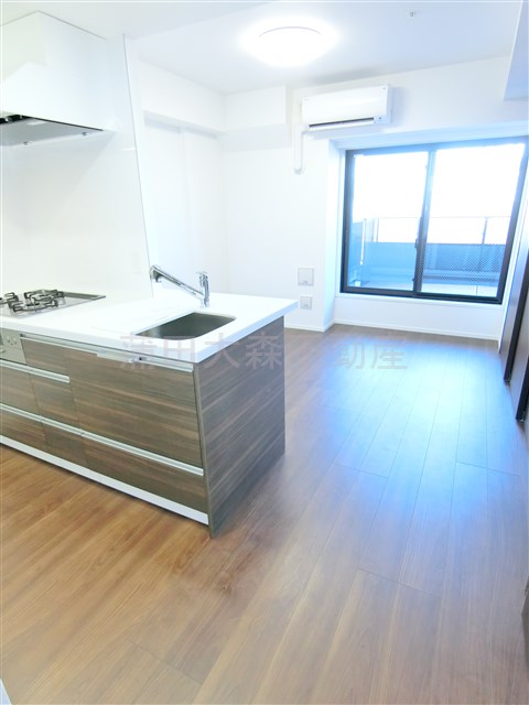 居室・リビング　LDK10.1帖　カウンターキッチンのリビングダイニングキッ