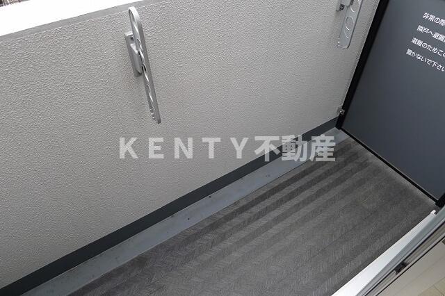 バルコニー　広々としたバルコニーです