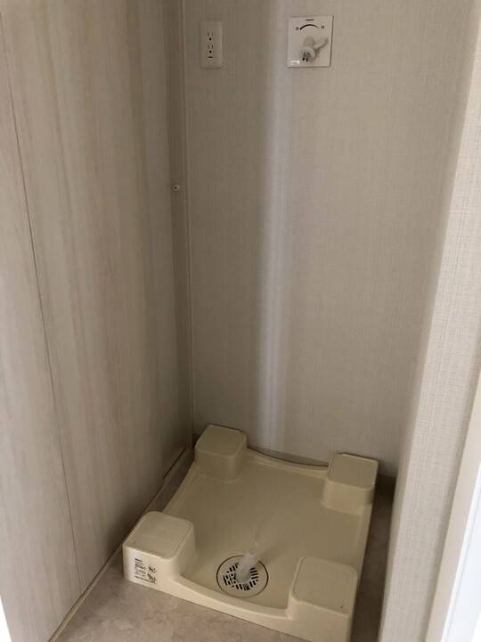 洗面設備　洗濯機置場