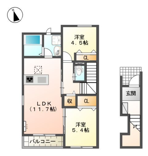 CEDAR RBの間取り写真