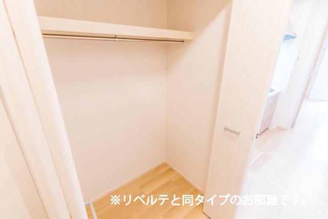 収納　たっぷりとした収納スペースです