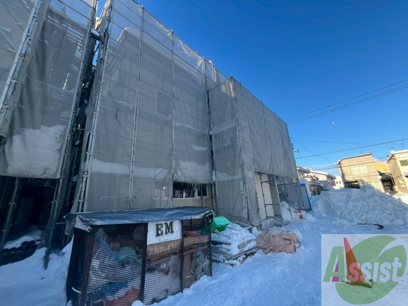 建物外観　札幌市北区新琴似６条「ウィステリア新琴似Ｂ棟」