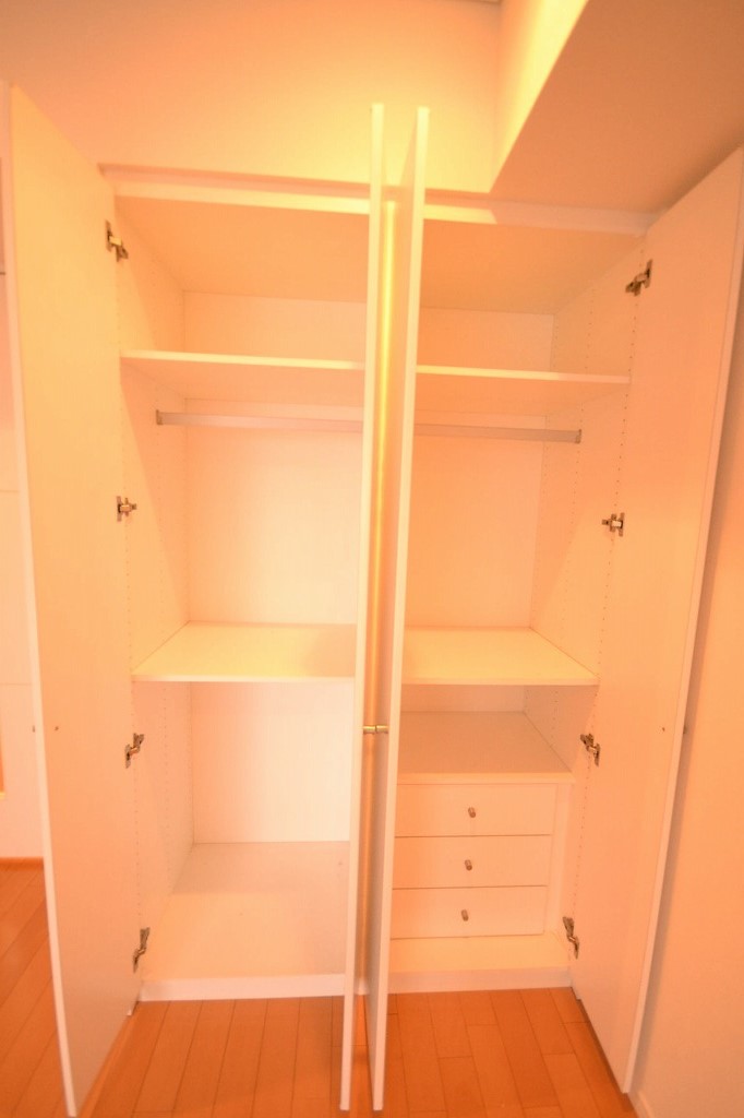 収納　2007年竣工　芝ウエスト：収納