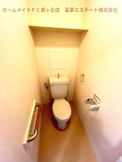 トイレ　※イメージ　反転タイプのお部屋の写真