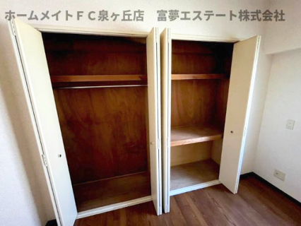 収納　※イメージ　反転タイプのお部屋の写真