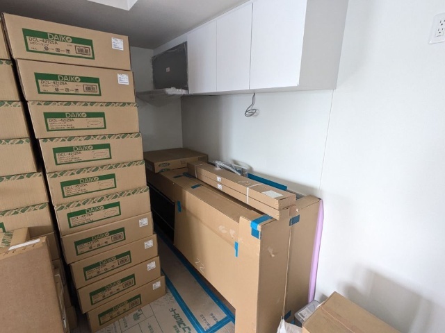 キッチン　工事中