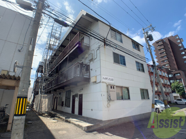 建物外観　札幌市北区北４０条西「ハイデンス大洋」