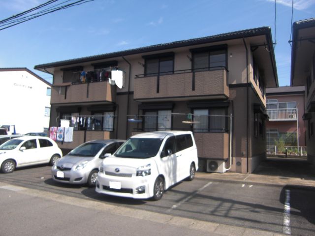 建物外観　全室角部屋タイプの物件です！