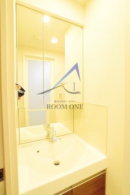 洗面設備　洗面台です。