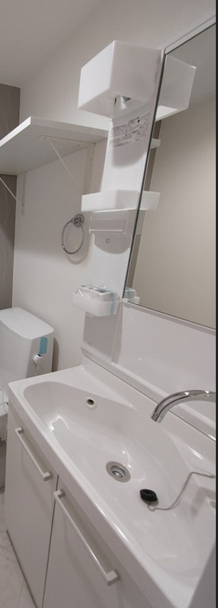 洗面設備　同メーカー施工例