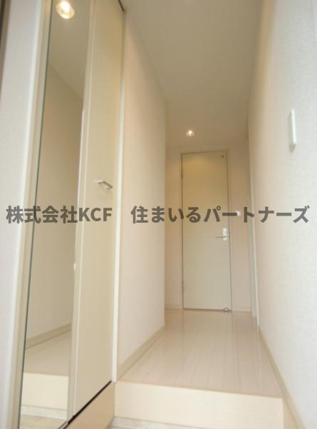 玄関　明るい玄関です