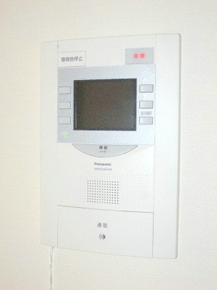 セキュリティ　モニター付きインターホンです♪
