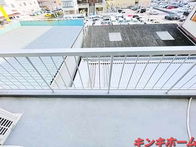 バルコニー　風通り良好