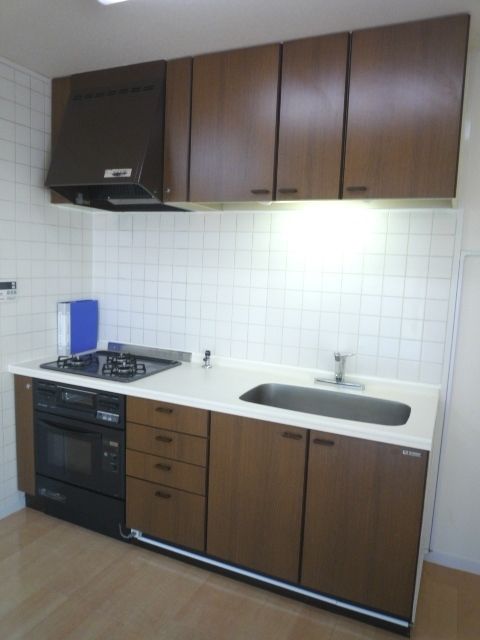 キッチン　★３口システムキッチン★