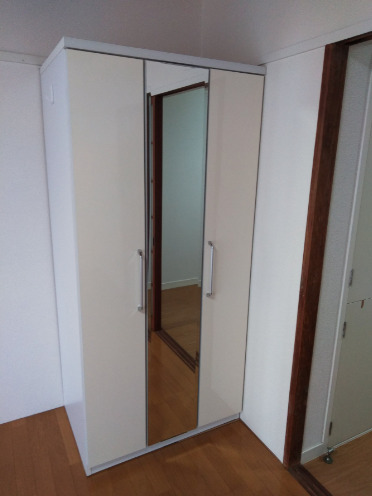 収納　収納のためのスペースです