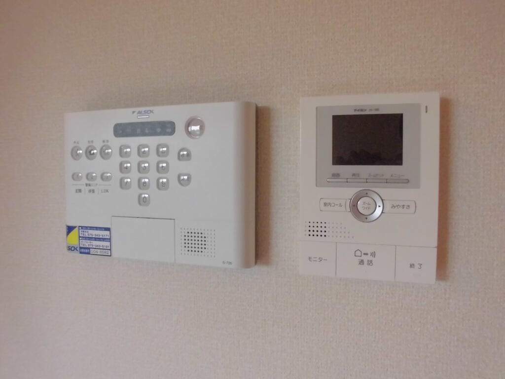 セキュリティ　ＡＬＳＯＫホームセキュリティ搭載