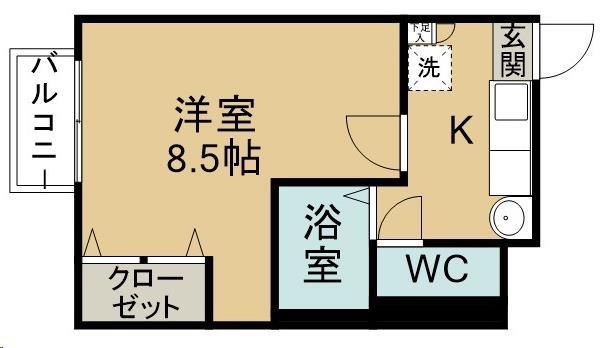 スターブルー子平町の間取り写真