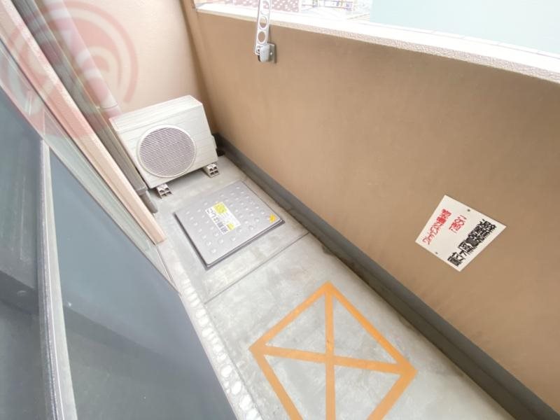 バルコニー　落ち着いた時間を過ごせるバルコニーです