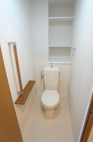 トイレ　トイレもきれいです