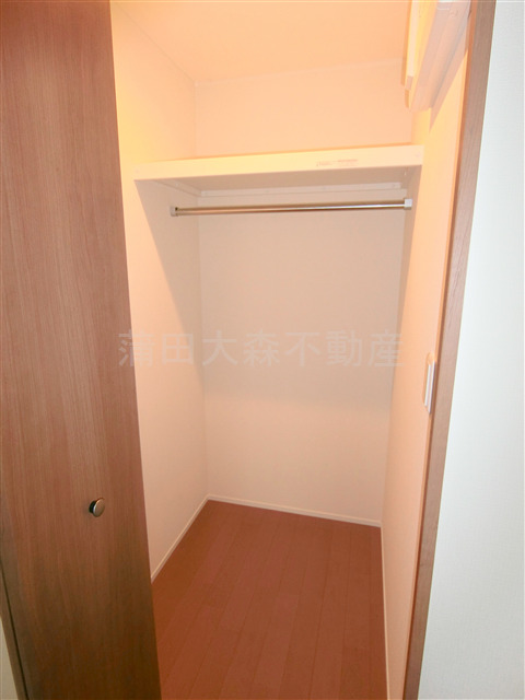 収納　大型収納　1帖のウォークインクローゼット