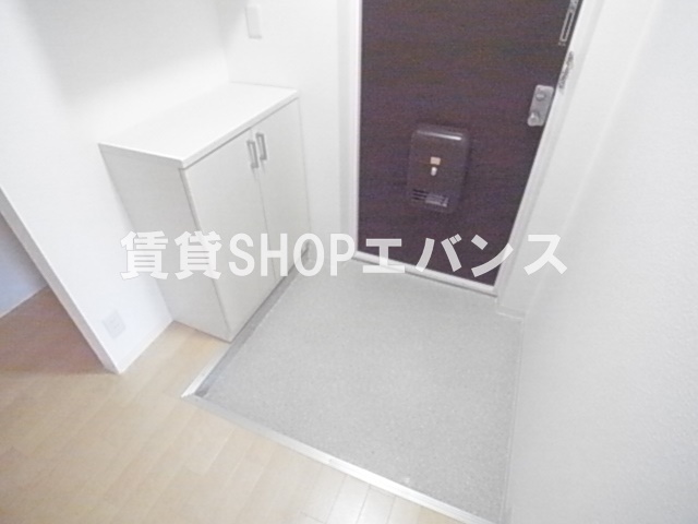 玄関　明るい玄関です