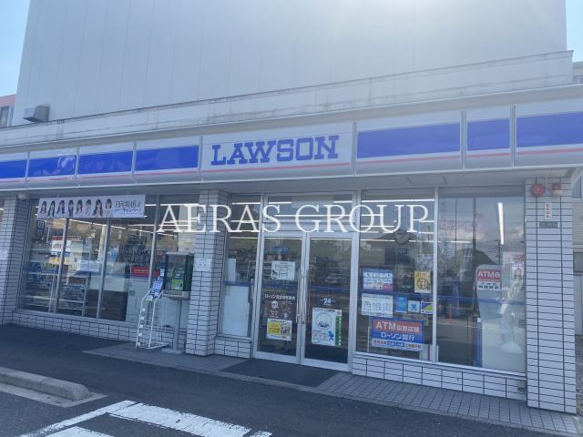 コンビニ　ローソン足立谷在家店（コンビニ）まで122m