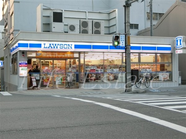 コンビニ　ローソン上町店（コンビニ）まで418m