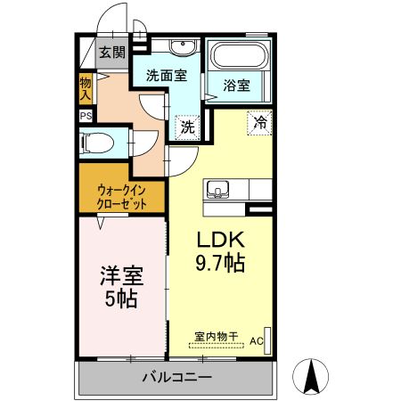ブランドール宮崎台の間取り写真