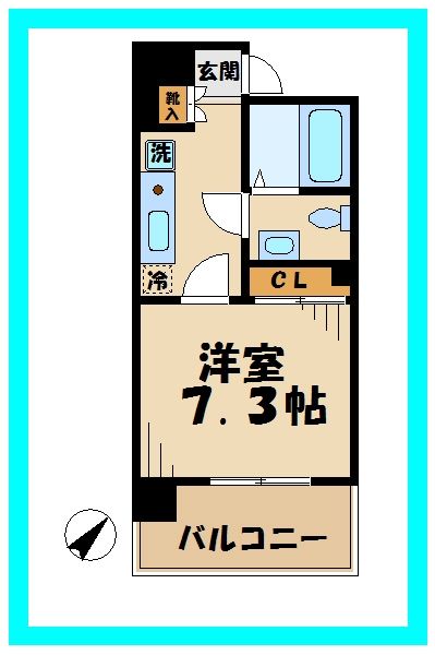 Bris登戸の間取り写真