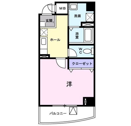 グランソレイユの間取り写真