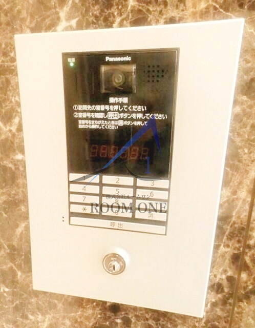 セキュリティ　オートロックです。