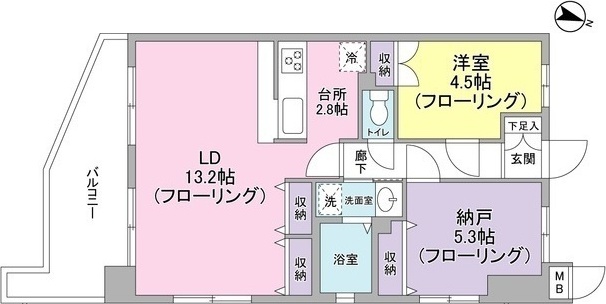 ブルールイイヅカの間取り写真
