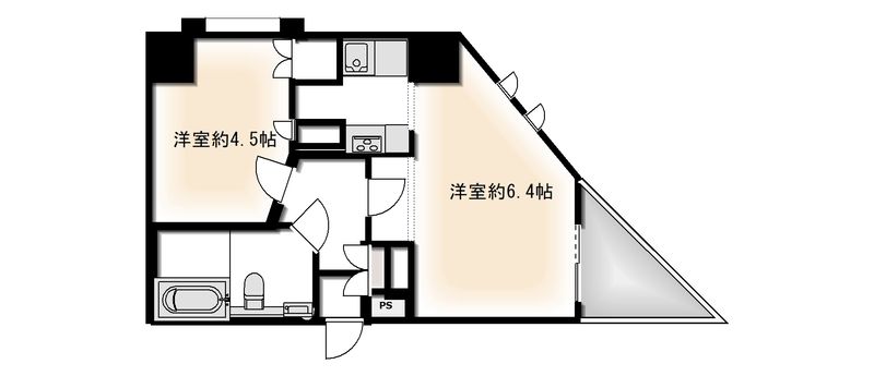 蒼映パーク原宿の間取り写真