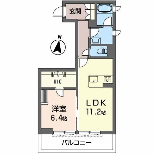 シャーメゾンFUJIMOTOIIの間取り写真