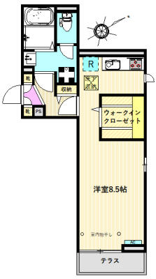 クローネの間取り写真