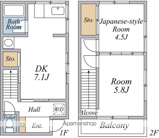 市川市大和田四丁目戸建の間取り写真