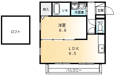 エーレ　ルミエールの間取り