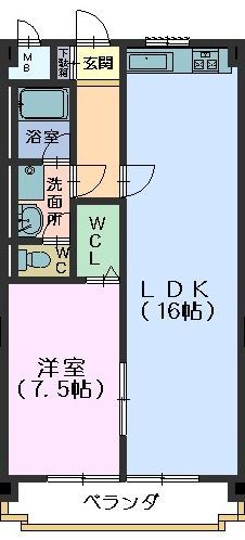 【エスポワール平針の間取り】