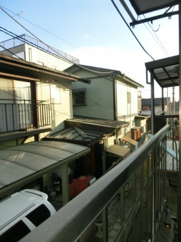 バルコニー　洗濯物干せます。
