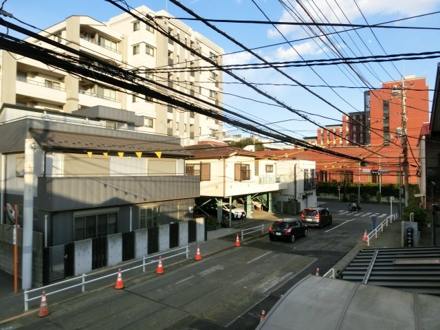 眺望　開放感のある２階からの眺望。