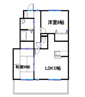 ファミールセイリュウの間取り