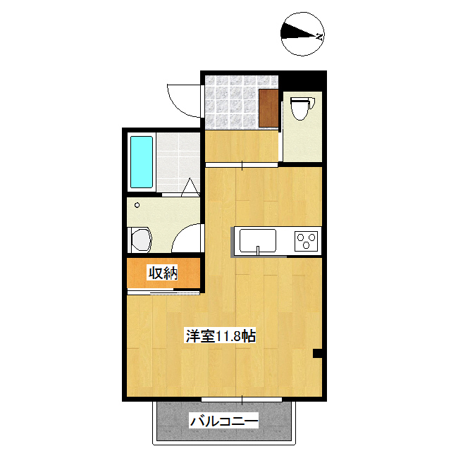 みきのおか23の間取り