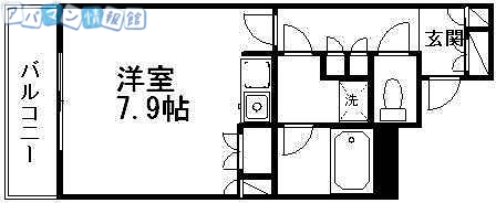 万代アーバン日東の間取り