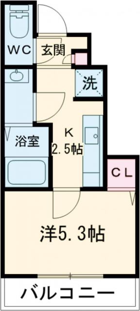 シエーナ等々力の間取り