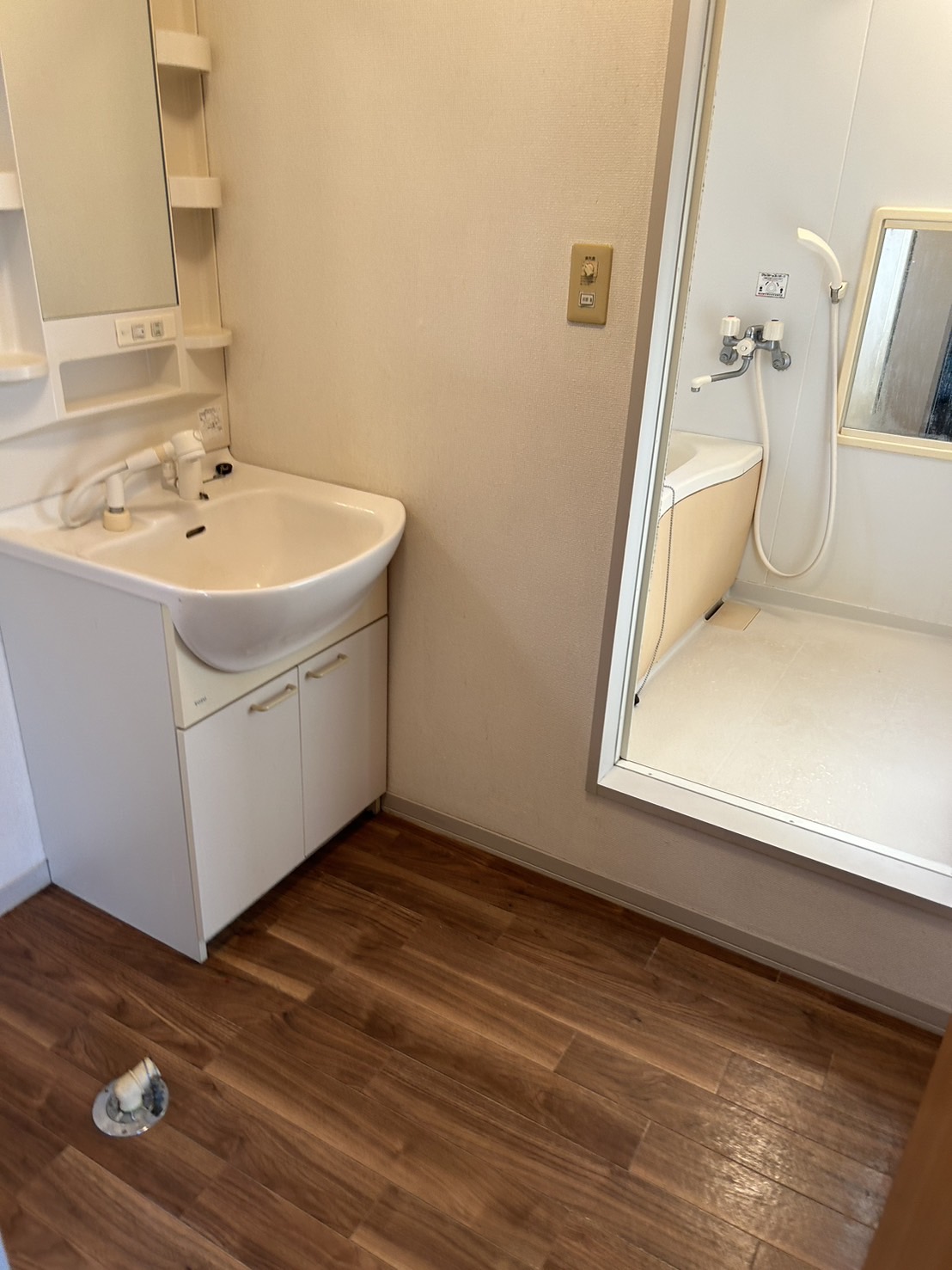 洗面設備　独立洗面台付き