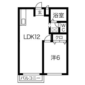 エトワール加藤の間取り