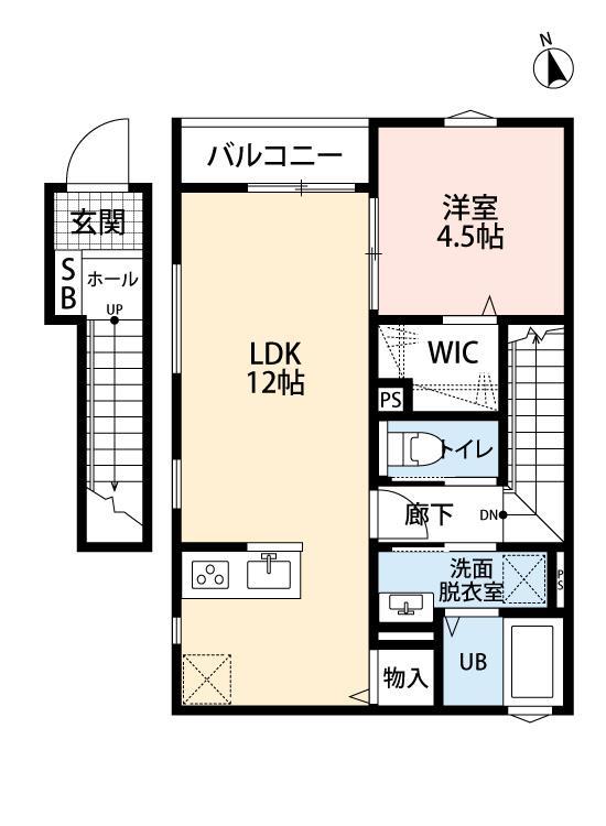 リーブルファイン大森台の間取り