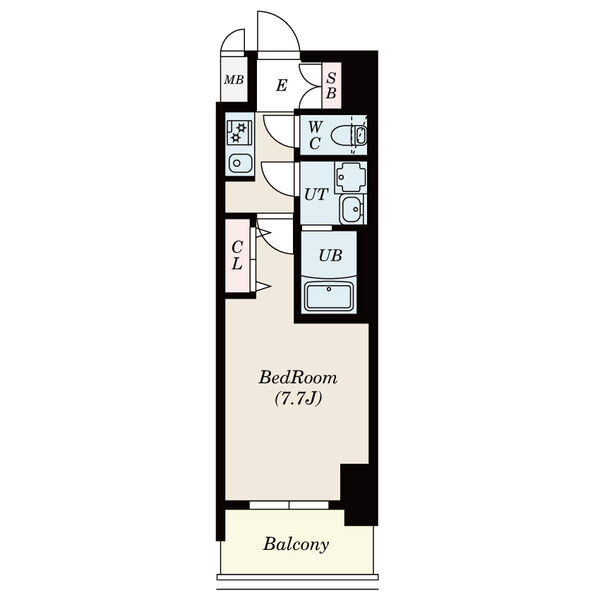 S-RESIDENCE庄内通Northの間取り