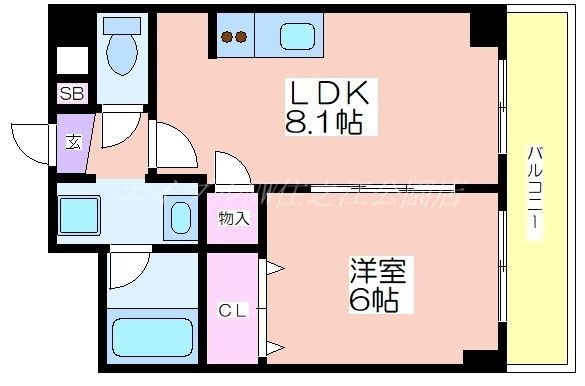 ラピスラズリの間取り